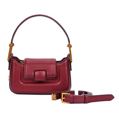 Bolsa Pequena Soft Vermelha Alça Dupla