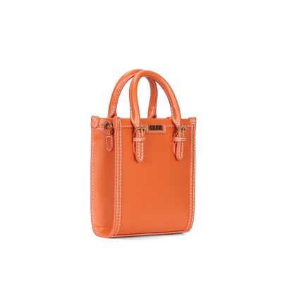 Bolsa Tote Soft Laranja Alça Dupla