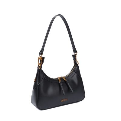 Bolsa Baquete Soft Preta Alça De Ombro