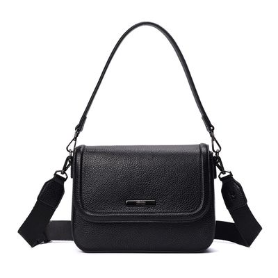 Bolsa Pequena Preta Floater Alça De Ombro