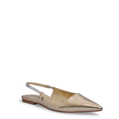 Sapatilha Slingback Ipanema Bico Fino Dourada