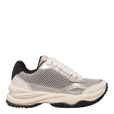 Tênis Napa Santorine Branco E Preto