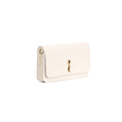 Bolsa Pequena Floater Off White Alça Transversal