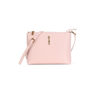 Bolsa Pequena Floater Rosa Alça Transversal