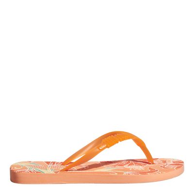 CHINELO FLIP FLOP BORRACHA LARANJA