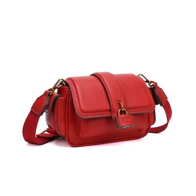 Bolsa Pequena Floater Vermelha Alça Transversal