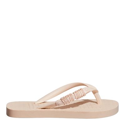 Chinelo Flip Flop Infantil Borracha Off White