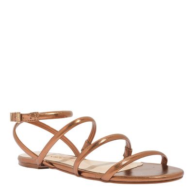Rasteira Metalizada Ecoform Bronze