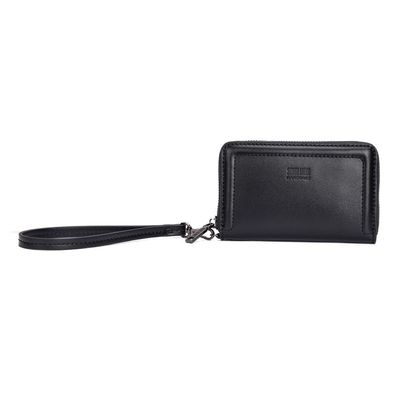 Carteira Soft Preto Alça De Mão