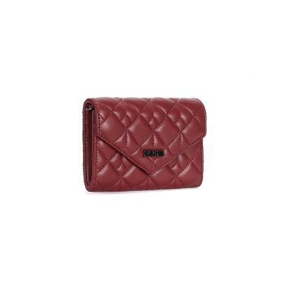 Bolsa Carteira Envelope Soft Vermelha Alça Transversal