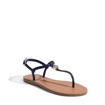Rasteira Thong Olho Grego Azul
