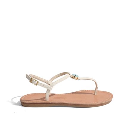 Rasteira Thong Olho Grego Off White