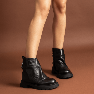 Bota Couro Nobre Soft Preto Capa