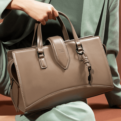 Bolsa Soft Cinza Duas Alças