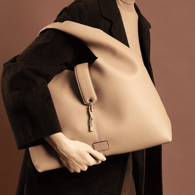 Kit Bolsa Floater Bege E Nécessaire Versátil
