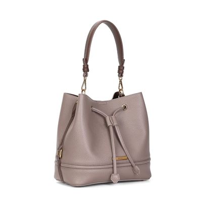 Bolsa Bucket Floater Cinza Transversal