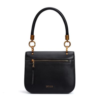 Bolsa Soft Preta Alça De Ombro