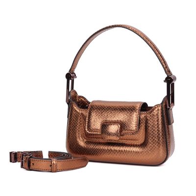Bolsa Com Caixa p material metalizado