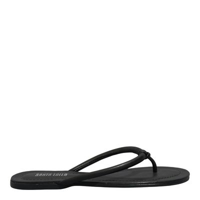 Rasteira New Mestiço Preto Bico Redondo