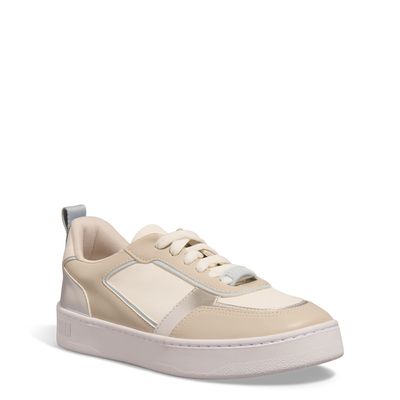 Tênis Napa Santorine Recortes Off White E Metalizado