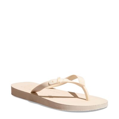 Chinelo Flip Flop Borracha Marfim