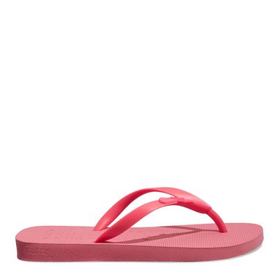 Chinelo Flip Flop Borracha Rosa Chic Jelly