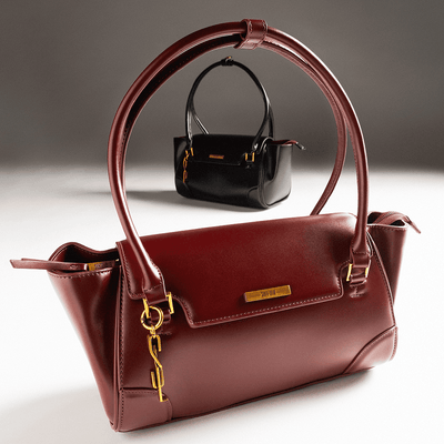 Bolsa Soft Vermelho Ruby Alça De Ombro