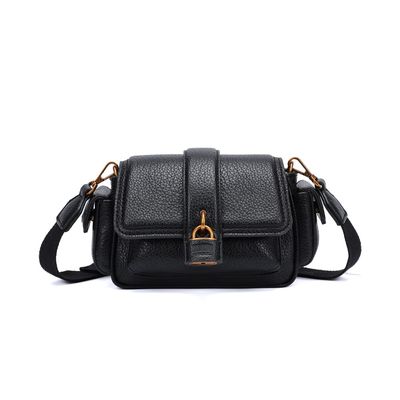 Bolsa Pequena Floater Preta Alça Transversal