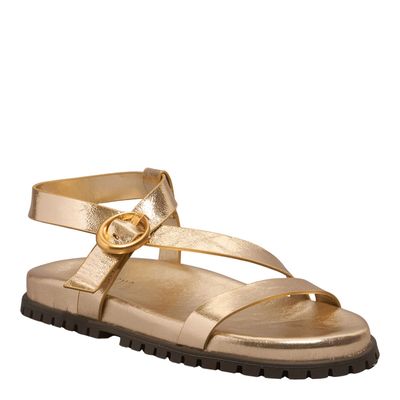 Papete Couro Metalizado Dourado Tratorada