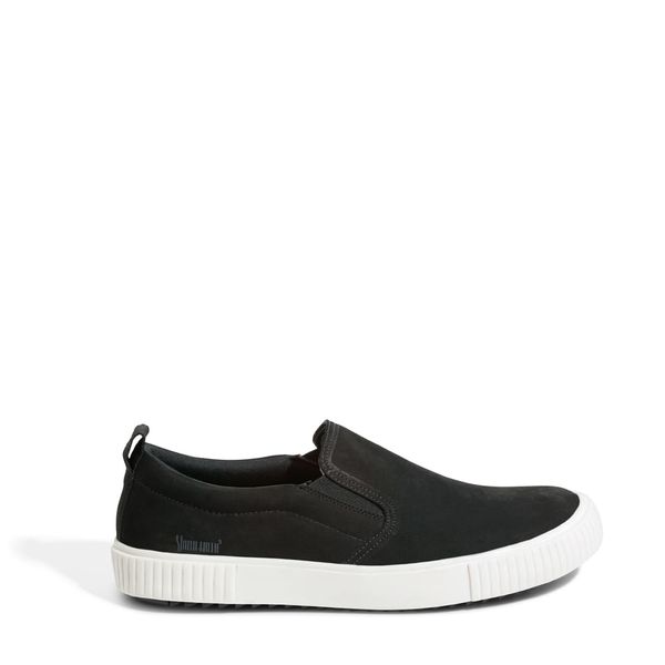 Tênis Slip on Masculino Nobuck Preto