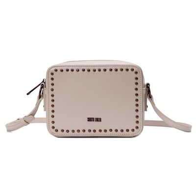 Bolsa Pequena Soft Off White Alça Transversal