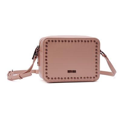 Bolsa Pequena Soft Rosa Alça Transversal