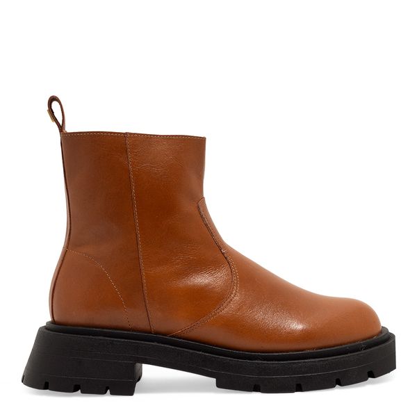 Bota Couro Premium Marrom Safari Tratorado