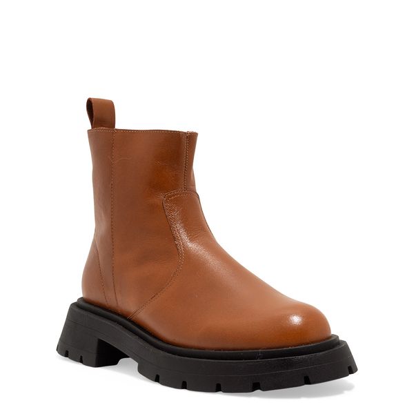 Bota Couro Premium Marrom Safari Tratorado