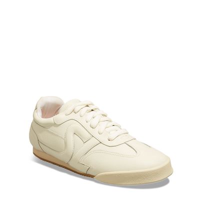 Tênis Jogging Couro Floater Branco Recortes