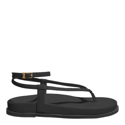 Papete napa soft tiras finas preto