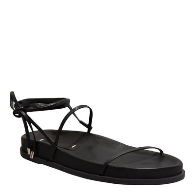 Papete amarração napa soft preto