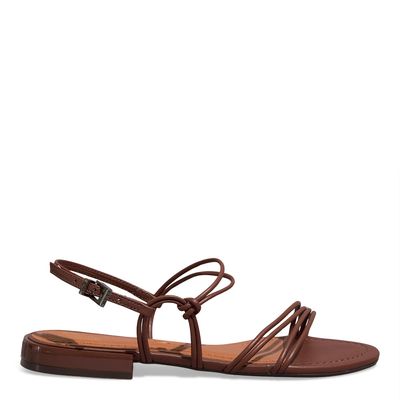 Sandália Rasteira Napa Soft Terra