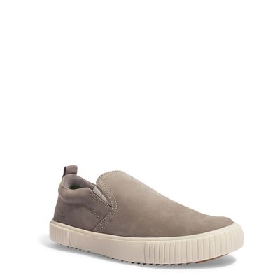 Tênis Slip On Masculino Camurça Cinza