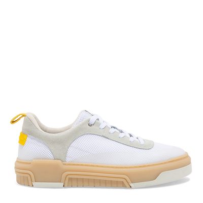 Tênis Masculino Knit Branco