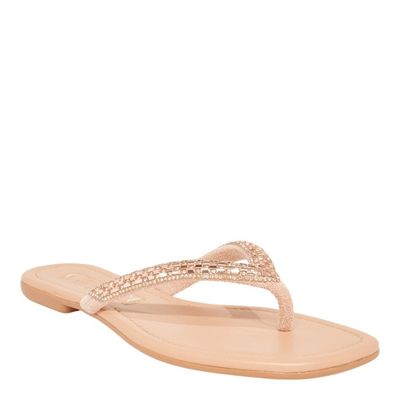 Rasteira napa soft bronze