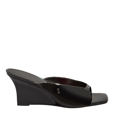 Mule Verniz Anzeli Preto Salto Anabela