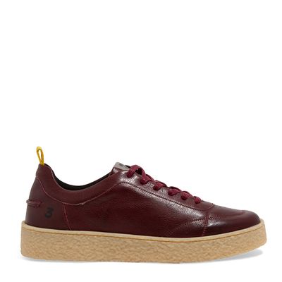 Tênis Masculino Napa Plume Vermelho Jabuticaba