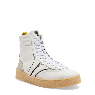 Tênis Masculino Cano Alto Napa Confort Branco