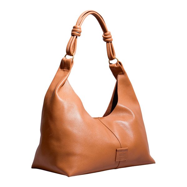 Bolsa Couro Floater Alça Ombro Caramelo