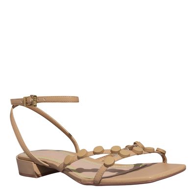 Sandália Napa Soft Palha