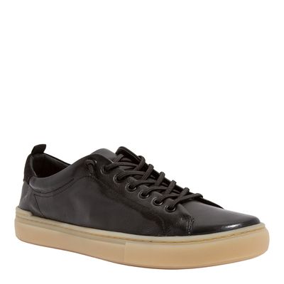 Tênis Masculino Couro Napa Preto