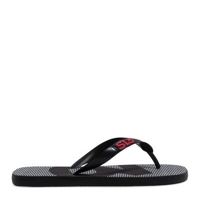 Chinelo Masculino Borracha Preto