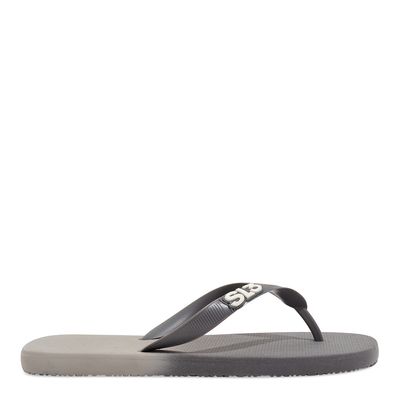 Chinelo Masculino Borracha Cinza Titânio