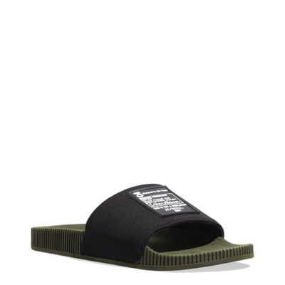 Chinelo Slide Masculino Borracha Verde Militar